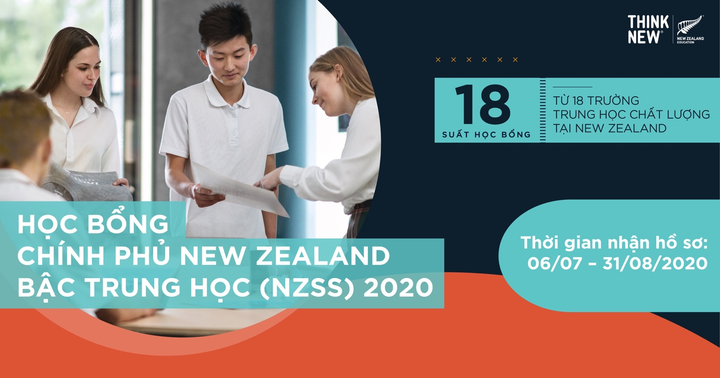 22 học sinh Việt xuất sắc nhận học bổng Chính phủ New Zealand 2020 - 1