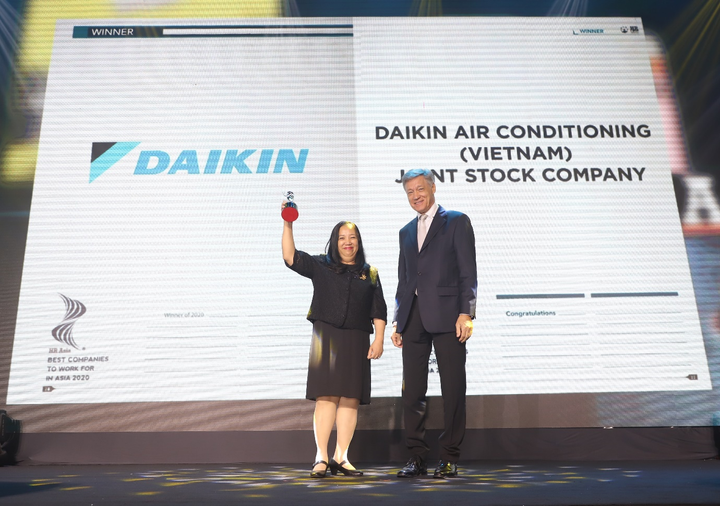 Daikin Việt Nam đạt giải công ty có môi trường làm việc tốt nhất châu Á 2020 - 1