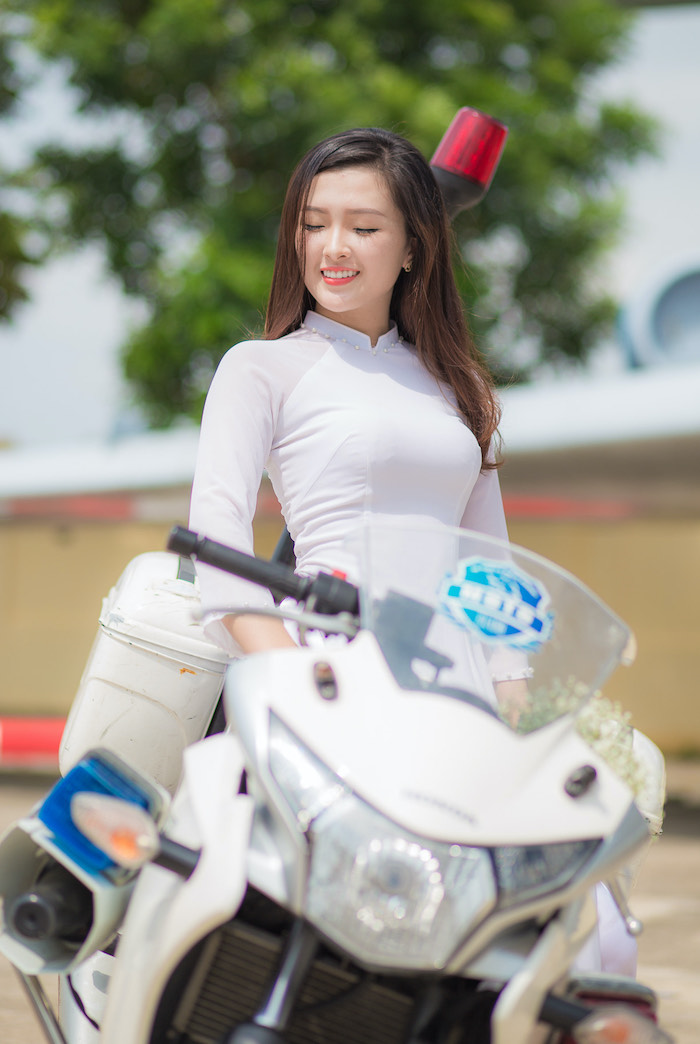 Nữ sinh xinh đẹp của Học viện Cảnh sát có thành tích học tập 'khủng' - 4