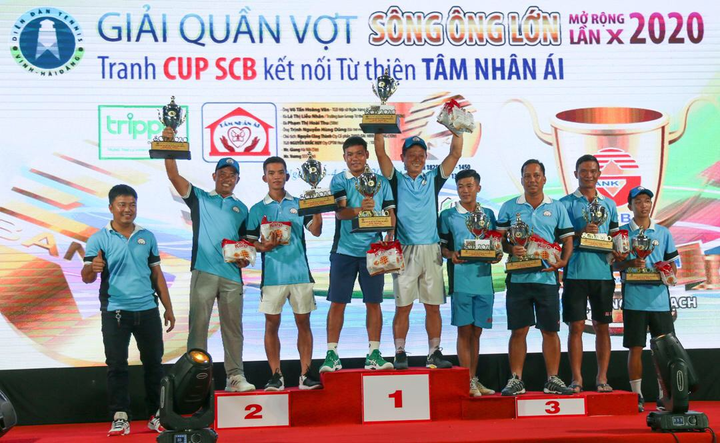 Kết nối yêu thương từ giải quần vợt Sông Ông Lớn 2020 - 2