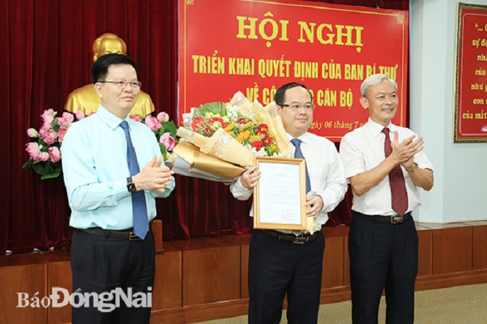 Phó trưởng Ban Tổ chức trung ương làm Phó Bí thư Tỉnh ủy Đồng Nai - 1