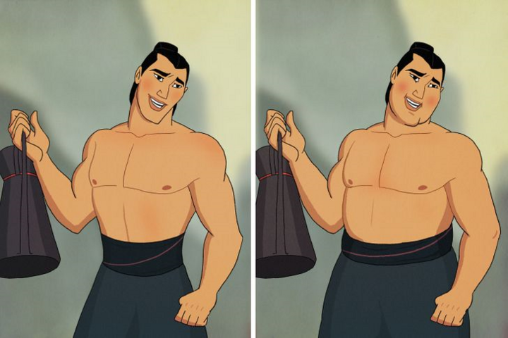 Hình ảnh hài hước: Trai đẹp phim Walt Disney trông thế nào nếu phát phì? - 8
