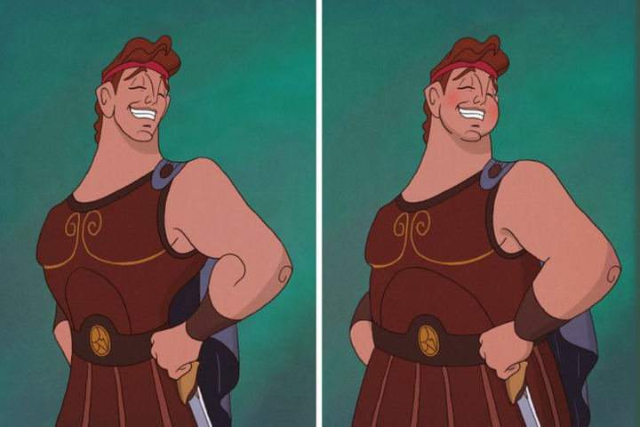 Hình ảnh hài hước: Trai đẹp phim Walt Disney trông thế nào nếu phát phì? - 3