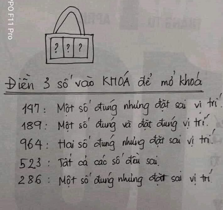 Thử thách tìm mật mã mở khóa khiến dân mạng 'vò đầu bứt tai' - 1