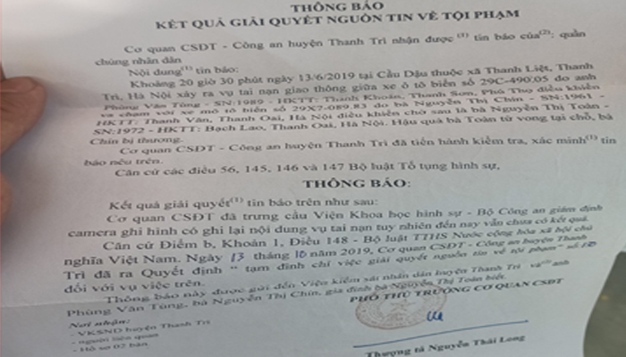 Mang di ảnh nạn nhân ngồi giữa đường: Vì sao vụ án giải quyết 1 năm chưa xong? - 2