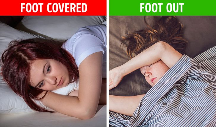3 lý do bạn nên thò chân ra khỏi chăn khi ngủ - 3