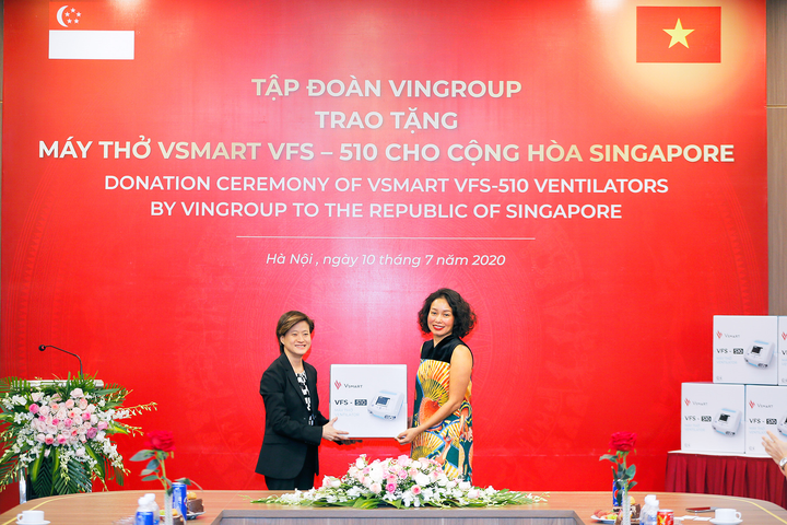 Vingroup trao tặng 1.000 máy thở cho Nga, Ucraina và Singapore - 2