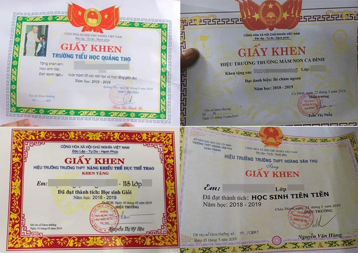 Giấy khen phát như tờ rơi, trẻ không được khen thành 'cá biệt' - 1