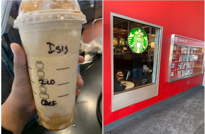 Thiếu nữ Hồi giáo khiếu nại Starbucks khi bị gọi là khủng bố IS - 1