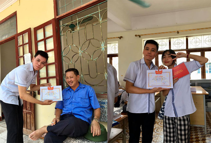 Nở rộ trào lưu chụp ảnh ‘mang giấy khen đi khắp thế gian’ - 4