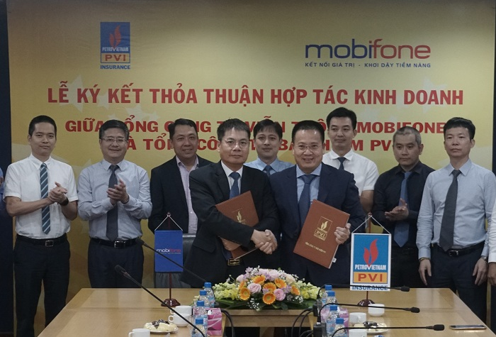 MobiFone và bảo hiểm PVI ký kết hợp tác kinh doanh - 1