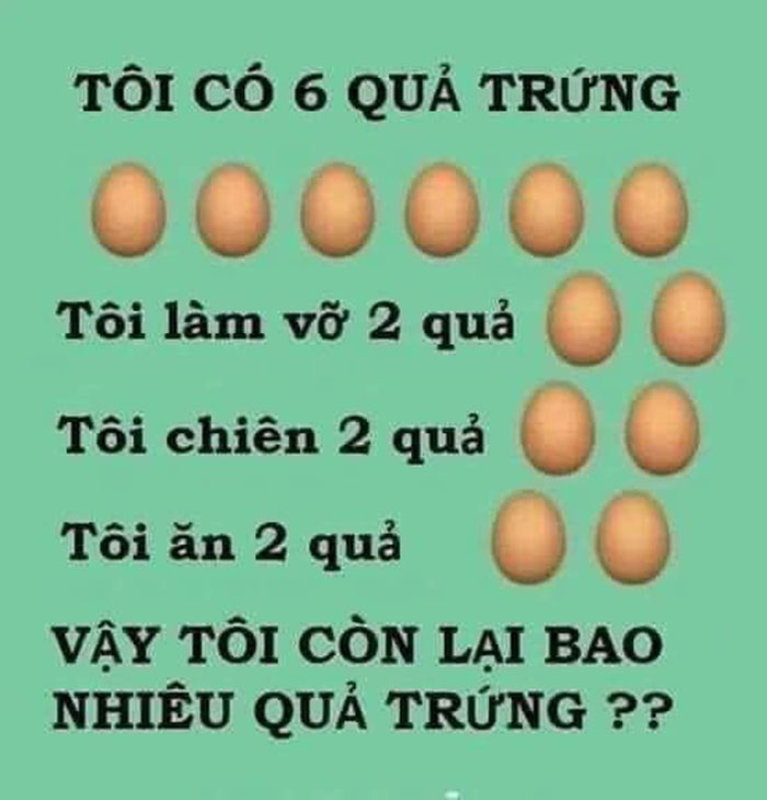 Câu đố tưởng đơn giản nhưng 'hack não' cả người thông minh nhất - 1