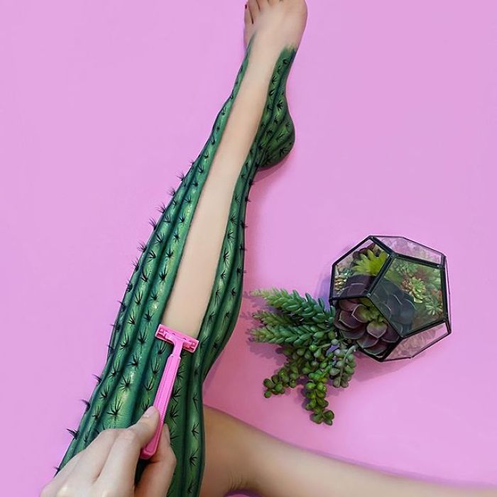 Trang điểm kinh dị gây ảo giác, cô gái gốc Hàn 'hot rần rần' trên mạng - 3