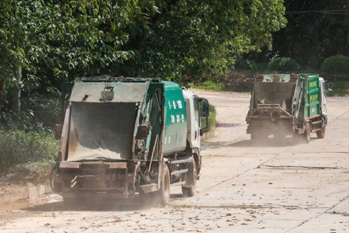 Ảnh: Bãi rác lớn nhất Thủ đô mở cửa trở lại sau 3 ngày 'án binh bất động' - 6