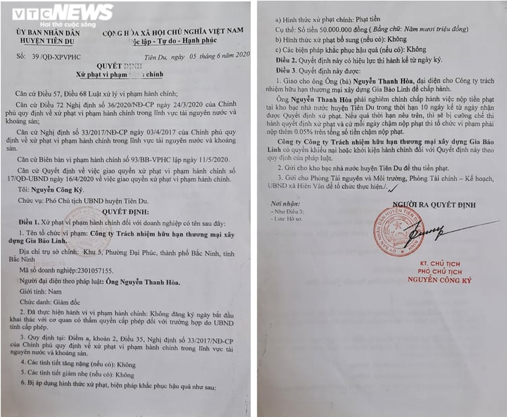 Công ty ở Bắc Ninh ngang nhiên múc trộm đất sét, chính quyền xử lý ra sao? - 4