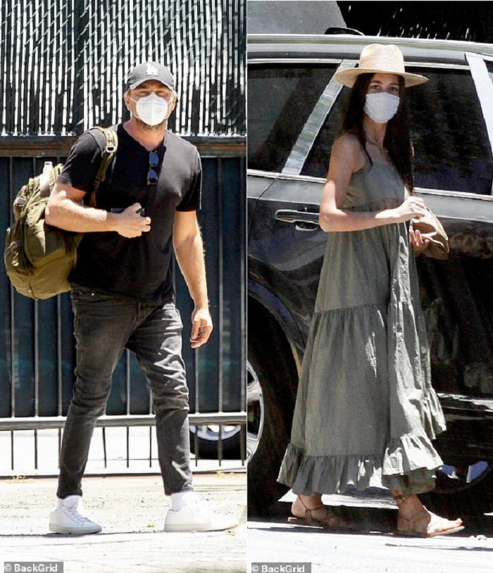 Bạn gái kém 23 tuổi ra mắt mẹ của Leonardo Dicaprio - 1