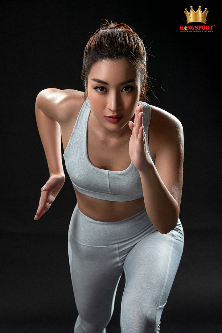 Hoa hậu Đỗ Mỹ Linh truyền cảm hứng qua bộ ảnh năng động cùng KINGSPORT - 1