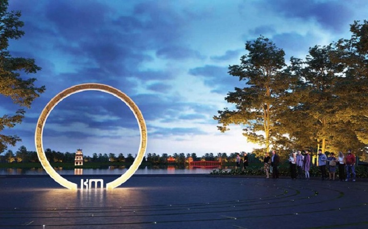 Xây dựng cột mốc Km0 ở khu vực tượng đài Lý Thái Tổ - 3