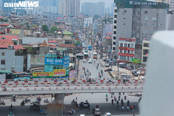 Cận cảnh đường vành đai 2 trên cao giải tỏa 'nút thắt cổ chai' Trường Chinh - 5