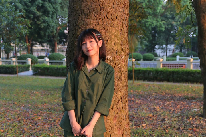 Ngẩn ngơ ngắm 'trai xinh gái đẹp' trường kinh tế trong màu áo quân sự - 8