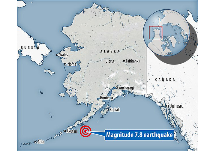Động đất dữ dội ở Mỹ, gây cảnh báo sóng thần diện rộng - 1
