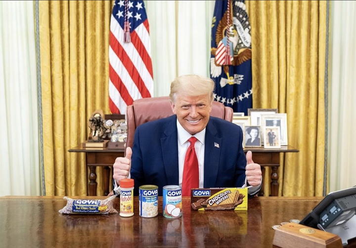  Ái nữ của Tổng thống Trump gây tranh cãi khi đăng ảnh với thương hiệu đồ ăn - 2