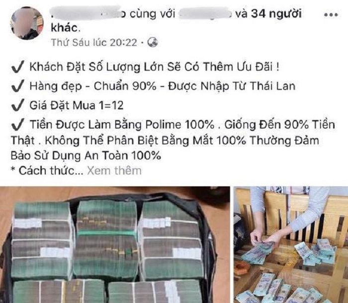 Cảnh giác mánh khóe lừa đảo mua bán tiền giả ở Tuyên Quang - 1