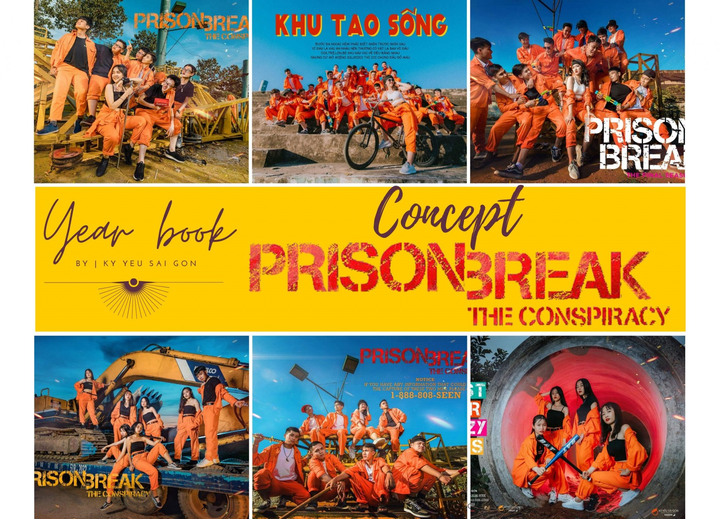 Kỷ yếu Sài Gòn sáng tạo những concept chụp ảnh vô cùng khác biệt và sinh động - 2