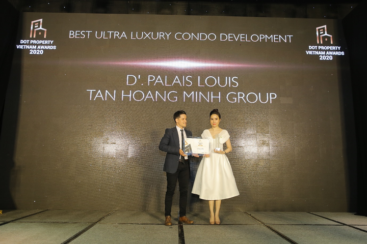 Tân Hoàng Minh lập hattrick giải thưởng lớn tại Dot Property Vietnam Awards 2020 - 2