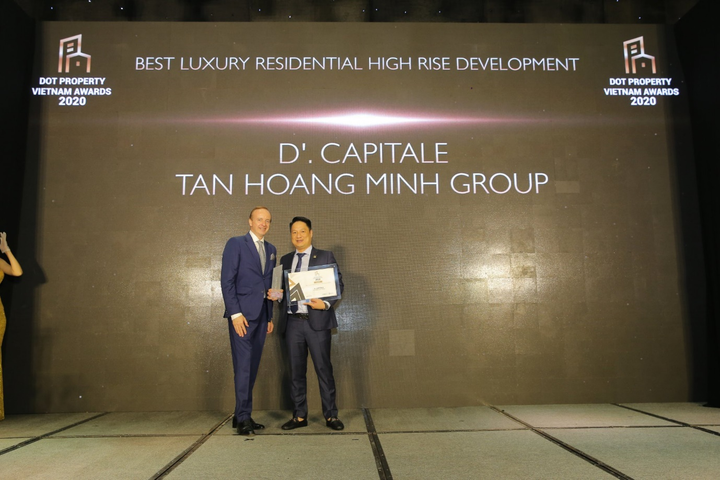 Tân Hoàng Minh lập hattrick giải thưởng lớn tại Dot Property Vietnam Awards 2020 - 4