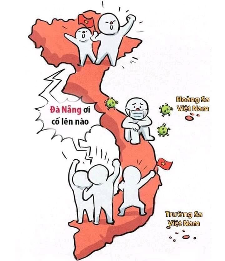 Dân mạng vẽ hình, cổ vũ 'Đà Nẵng ơi, cố lên nhé' trước dịch bệnh COVID-19 - 5