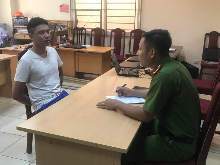 2 nghi phạm cướp ngân hàng BIDV ở Hà Nội lên kế hoạch bắn công an và khách hàng - 1