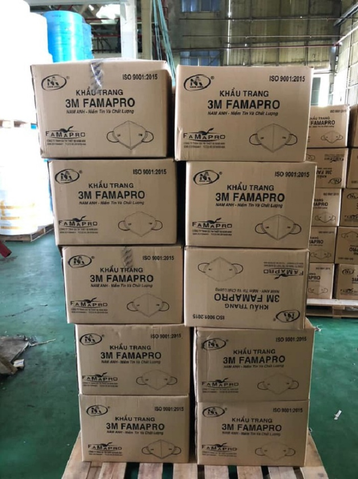 Thu giữ lô khẩu trang 'khủng' giả thương hiệu Mỹ ở TP. HCM - 2