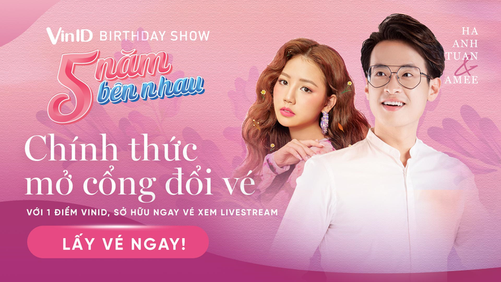  Hà Anh Tuấn cùng Amee livestream độc quyền trên ứng dụng VinID - 1