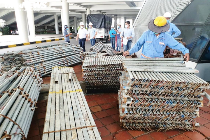 Chỉ 4 ngày, ‘đĩa bay’ hơn 94.000 m2 ở Đà Nẵng sẽ thành bệnh viện dã chiến - 2