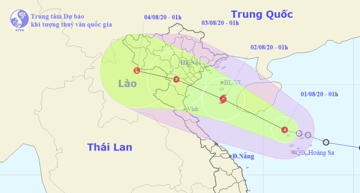 Áp thấp nhiệt đới khả năng mạnh thành bão trong 24 giờ tới, cả nước mưa lớn - 1