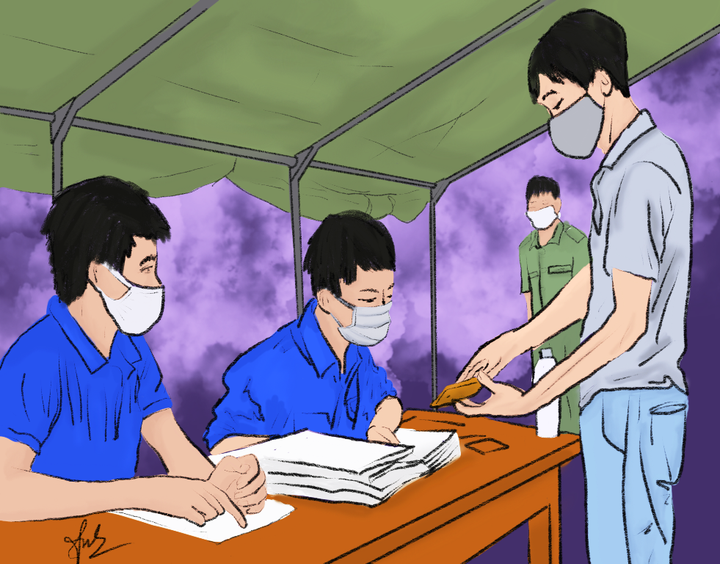 Xúc động bộ tranh của nữ sinh Đà Nẵng về những người hùng chống COVID-19 - 3