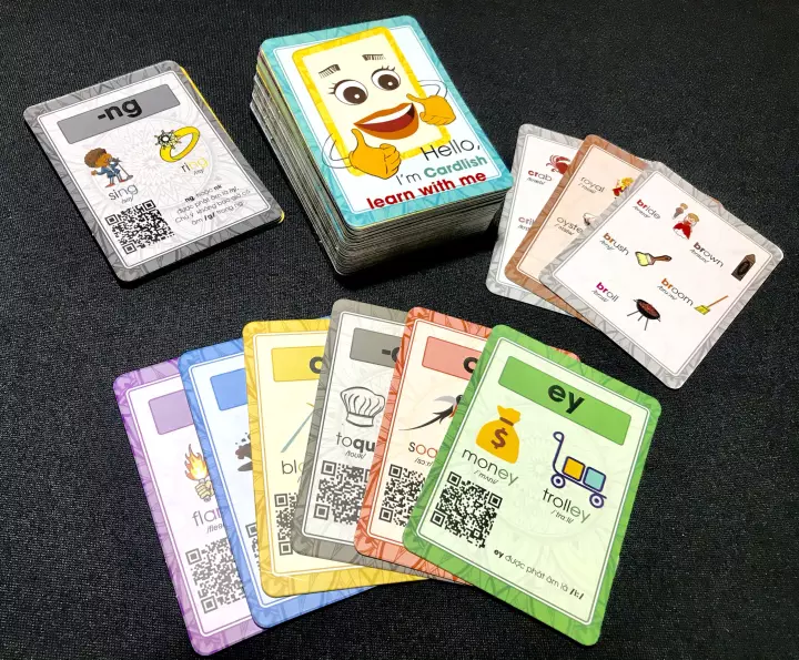 Thẻ học tiếng Anh Cardlish: Học tiếng Anh như học toán - 2