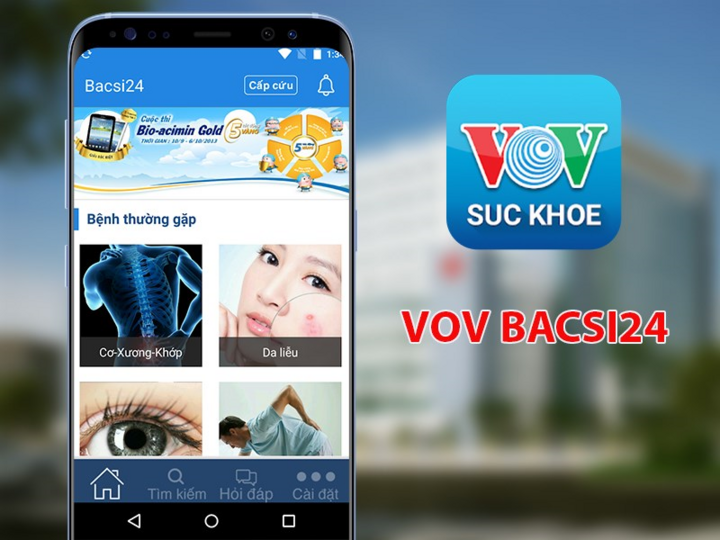 VOV Bacsi24 - ứng dụng khám bệnh số 1 Việt Nam - 1