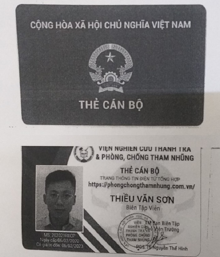 Phóng viên 'dỏm' từ Hà Nội về Thanh Hóa nhũng nhiễu doanh nghiệp - 2