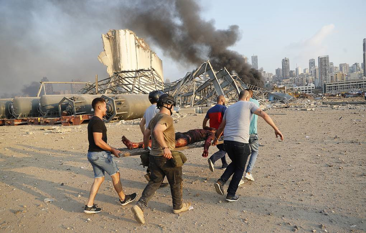 Nổ lớn ở Lebanon: Tương đương động đất 3,5 độ richter, dư chấn dọc Địa Trung Hải - 1