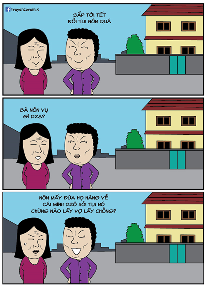 Vì sao bà hàng xóm mong đến Tết? - 1