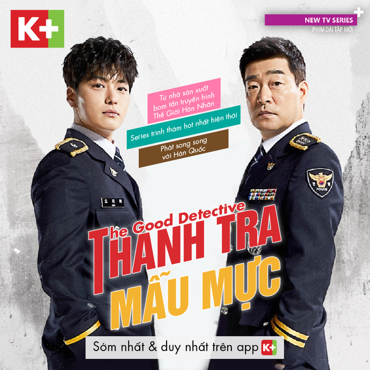 K+ chính thức phát sóng The Good Detective trên App K+ - 1