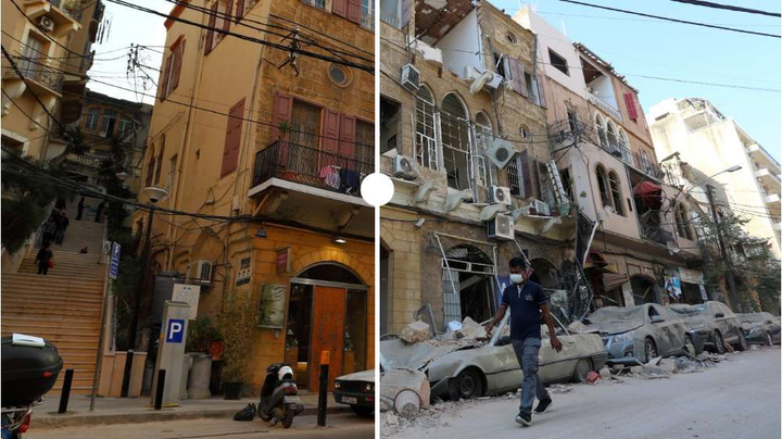 Nổ kinh hoàng ở Lebanon: Vùng đất bán kính 500m bị phá hủy hoàn toàn - 6