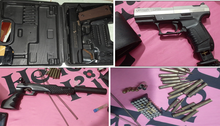 Phá đường dây ma túy lớn, bắt 13 người, thu 7 khẩu súng - 2