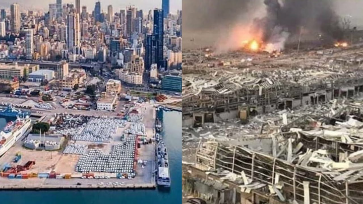 Nổ kinh hoàng ở Lebanon: Vùng đất bán kính 500m bị phá hủy hoàn toàn - 7