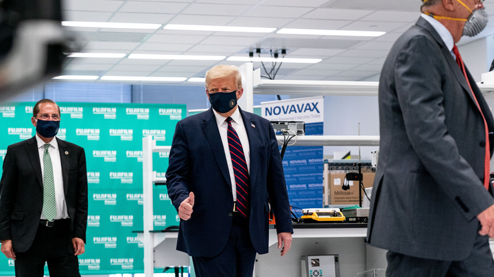 Ông Trump nói có thể có vaccine COVID-19 trước ngày bầu Tổng thống Mỹ - 1