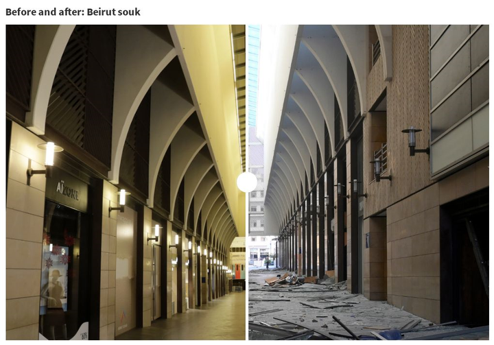 Nổ kinh hoàng ở Lebanon: Vùng đất bán kính 500m bị phá hủy hoàn toàn - 9