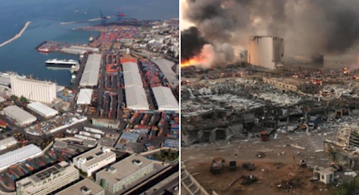 Nổ kinh hoàng ở Lebanon: Vùng đất bán kính 500m bị phá hủy hoàn toàn - 5