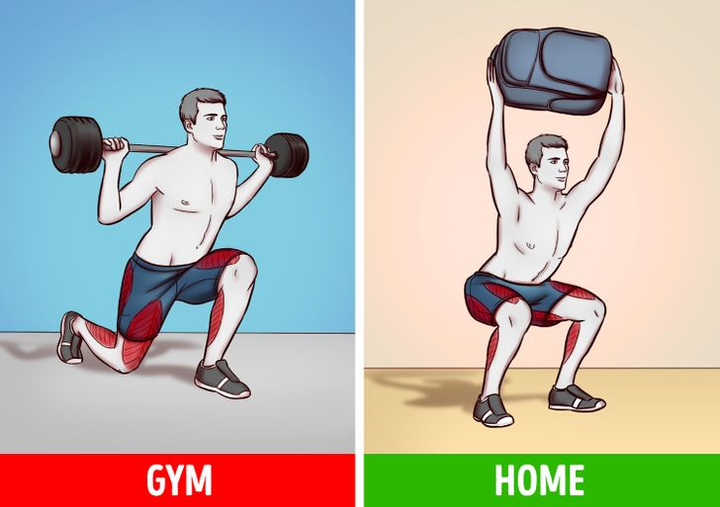 Ngại đến phòng gym mùa COVID, có 6 bài tập với đồ vật trong nhà giúp bạn đốt mỡ - 1